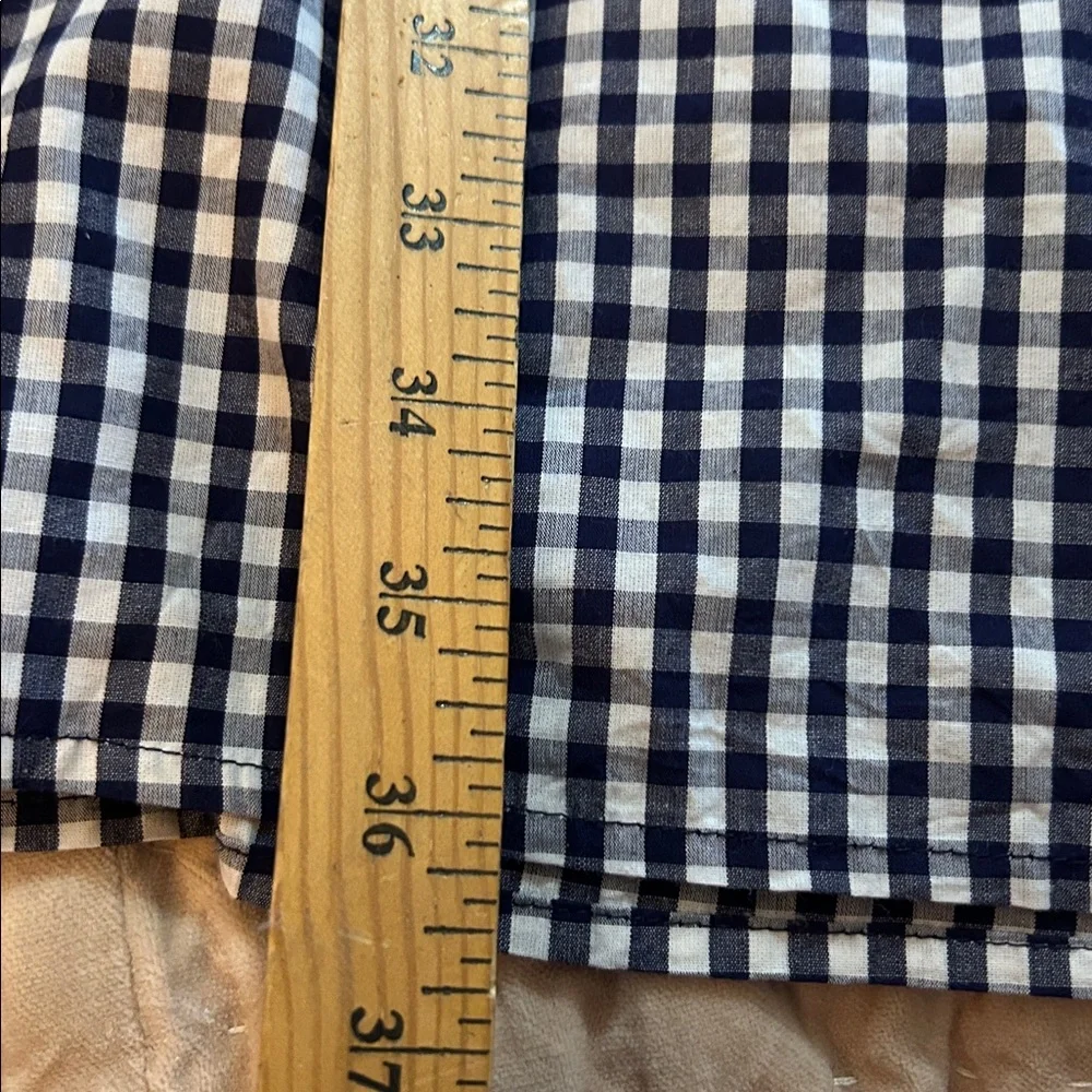 Anthropologie Forever that girl Gingham Puff Sleeve Dress new tag size large - Picture 7 of 9